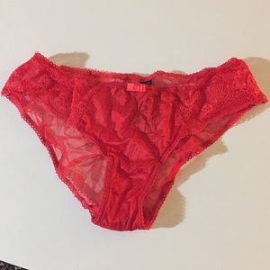 NWT VS Red Panties M